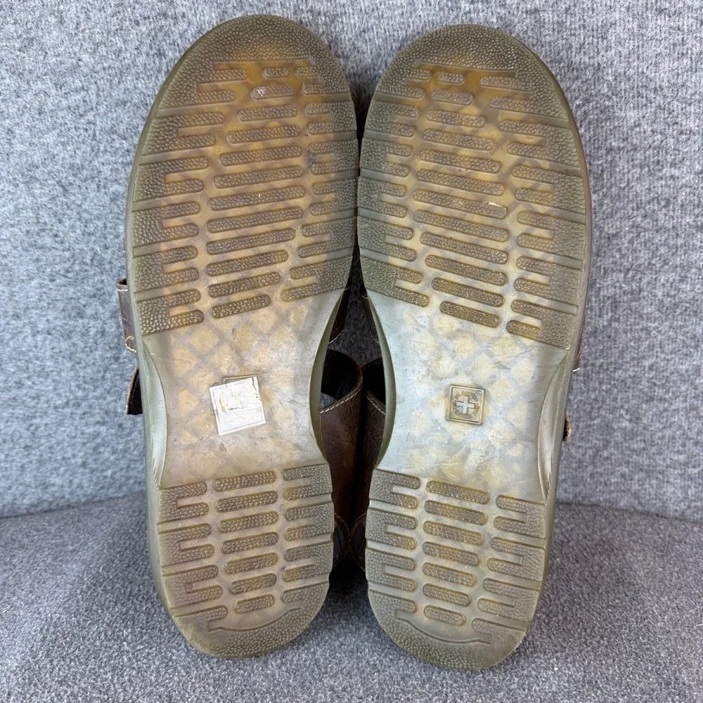 Dr. Martens Wrenlie Grizzly Leather Fisherman Sandals Men's Size 14